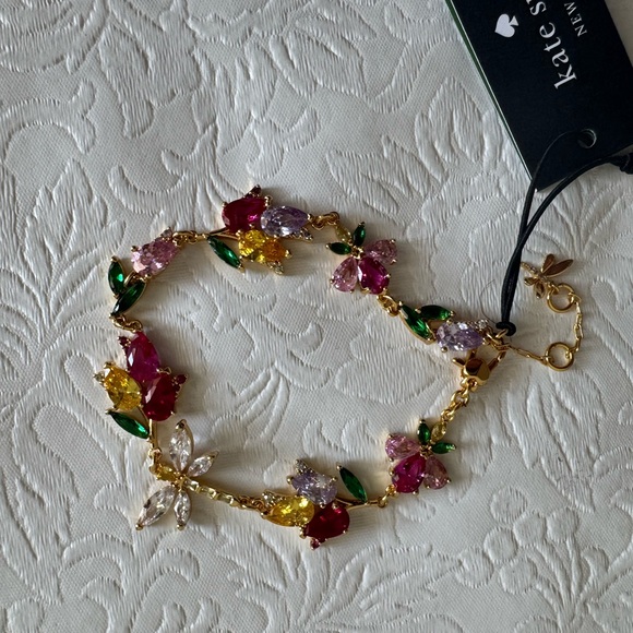 Kate Spade Greenhouse Floral Bracelet - Picture 4 of 4